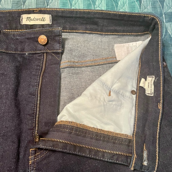 Madewell Curvy High Rise Skinny Jean size 33 - Picture 4 of 7